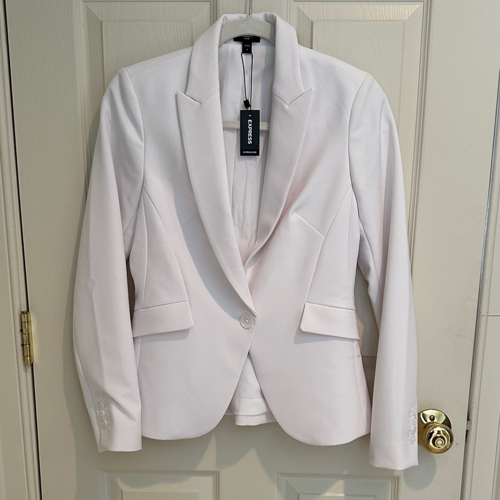 Express Women's White Blazer